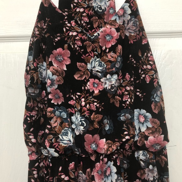 Knit jumspuit with floral print - Picture 8 of 8